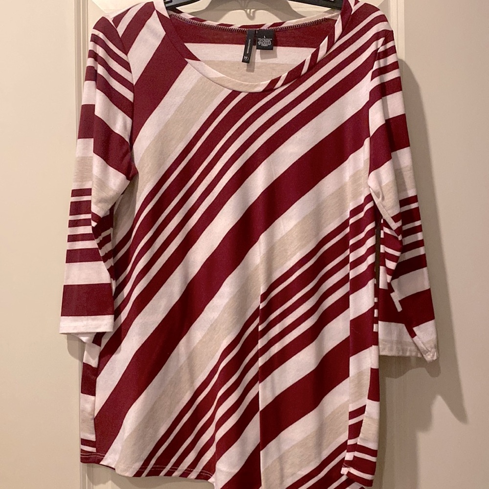 New Directions Long Sleeve Top - Perfect for Fall!
